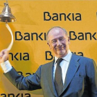 Rodrigo Rato, expresidente de Bankia, el día de la salida a bolsa.-Foto: DAVID CASTRO