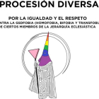 Detalle del cartel 'Procesión Diversa'-@VaDiversa