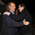 León de la Riva junto a Juan Vicente Herrera hace unos días en un acto en Valladolid del PP-Ical