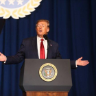 El presidente de los Estados Unidos, Donald Trump, en un acto público. EFE-EPA