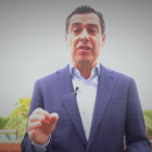 Fotograma del vídeo de Moreno Bonilla para apoyar la candidatura de Carnero.- E. M.