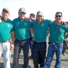 Directivos del Club Deportivo Virgen de San Lorenzo.-L.F.