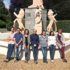 Guzmán Carro, Álvaro Rodríguez, Alicia Lorenzana, Pedro Casquero, Santiago Gutiérrez, Sara Mayo y Alejandra Porteous.-EL MUNDO