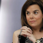 Soraya Saenz de Santamaría.-EFE