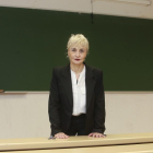Ileana M. Greca Dufranc en la Facultad de Educación de la Universidad de Burgos.-RAÚL G. OCHOA