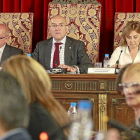 Carnero preside la sesión plenaria celebrada ayer en Diputación-J.M.Lostau