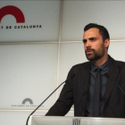 El diputado de Junts pel Sí, Roger Torrent.-EL PERIÓDICO