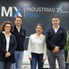 Miembros del Consejo de Administración de Industrias Maxi en las instalaciones de la empresa.-PROTOGENIC
