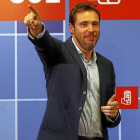 Puente tras ganar las elecciones primarias.-Ical
