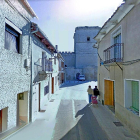 Calle Pío del Río Hortega de Portillo, una de las incluidas en el nuevo plan urbanístico de la localidad.-GGL SW