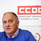 El secretario regional de UGT, Faustino Temprano, presenta los actos del 1 de Mayo-ICAL