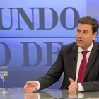 Carlos Fernández Carriedo  durante ‘La Quinta Esquina’, programa emitido en La 8 de Valladolid-P. REQUEJO