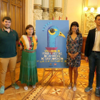 Ana Redondo junto a María Victoria Soto presentan la Programación para Jóvenes de fiestas.-ICAL.