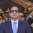 Al Sisi, durante la celebración de un acto militar.-HANDOUT