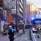 Incendio de un restaurante en la Avenida de Palencia.- ICAL