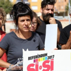 La diputada de la CUP Anna Gabriel, este martes, en un acto en Tortosa.-LAURA CORTÉS (ACN)