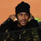 Neymar, el pasado viernes en el Parque de los Príncipes de París.-AFP / FRANCK FIFE