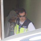 El violador del ascensor, el día que fue detenido en Segovia acusado de las violaciones en el entorno de La Paz.-ICAL