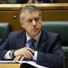 El lendakari, Iñigo Urkullu, en el Parlamento vasco.-Foto: EFE/ DAVID AGUILAR