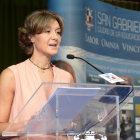 La ministra de Agricultura, Alimentación y Medio Ambiente, Isabel García Tejerina, interviene en la IV edición del Curso Prensa y Poder: El futuro de España.-ICAL