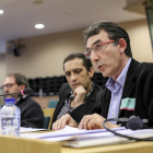 El secretario general de CCOO Castilla y León, Ángel Hernández, participa en la Comisión de Peticiones del Parlamento Europeo-Ical