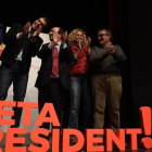 Mitin de Iceta (PSC) y Sánchez en Lleida.-PERIODICO (RAMON GABRIEL)