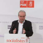 El viceportavoz económico del Grupo Parlamentario Socialista, José Francisco Martín, analiza la actualidad económica de la Comunidad-Ical