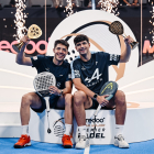 Coello y Tapia, campeones en Qatar. / Premier Pádel
