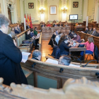 Pleno extraordinario del Ayuntamiento de Valladolid sobre el soterramiento. J. M. LOSTAU