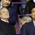Florentino Pérez y Ronaldo Nazário.