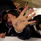 Manifestación del 8M en Valladolid. -ICAL