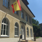 Consulado de Zurich donde el ex marido renunció ante notario a la herencia de sus padres.-E.M.