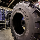 Una rueda en la fábrica de Michelin de Valladolid