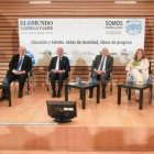 Pablo R. Lago, Enrique Cabero, Nicanor Sen, Jesús Julio Carnero, Cristina Ayala y Carlos García