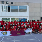 Equipo del Club Atletismo Valladolid