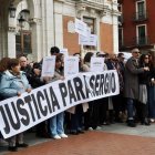 Concentración para pedir justicia por Sergio Delgado. PHOTOGENIC