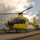 Imagen de archivo de un helicóptero de rescate de Sacyl.