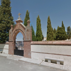 Imagen del cementerio municipal de Serrada (Valladolid).
