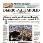 Portada de Diario de Valladolid del 13 de mayo de 2024