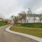 Camino próximo al colegio de Educación Infantil de Simancas en Valladolid