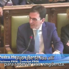Intervención de Pedro Herrero en el pleno del Ayuntamiento