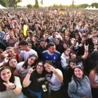 Público en la Antigua Hípica Militar para el concierto de Melendi