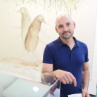 José María Yagüe en la inauguración de 'Horizontes de sentido'.