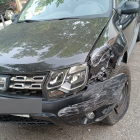 Estado de un Dacia tras la conducción por las calles de Pajarillos