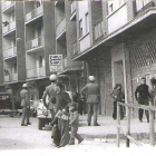 Intervención policial en la calle Gabriel y Galán en 1973