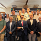 Participantes en la presentación de la Semana de la Trucha en León