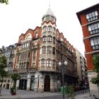 Imagen de archivo de un edificio de la calle Acera Recoletos de Valladolid