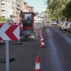 Obras en el viaducto de Arco de Ladrillo