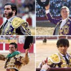 Roca Rey, Emilio de Justo, Pablo Hermoso de Mendoza y Morante de la Puebla se suben al ruedo de Valladolid durante la fiestas