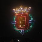 Espectáculo de drones en Valladolid
